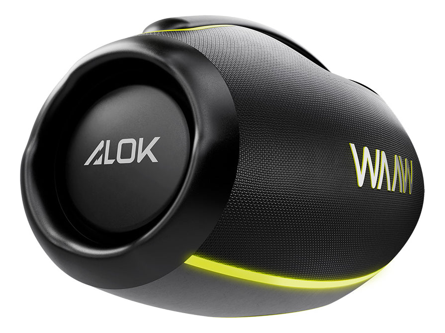 Caixa de Som Alto Falante Bluetooth Waaw by Alok Hyperboom 1000 Cor Preto