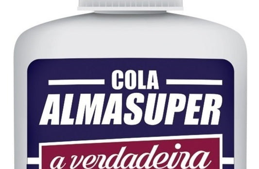 Cola Líquido Almata Almasuper 100g de 100g - Kit  de 12 unidades - Transparente