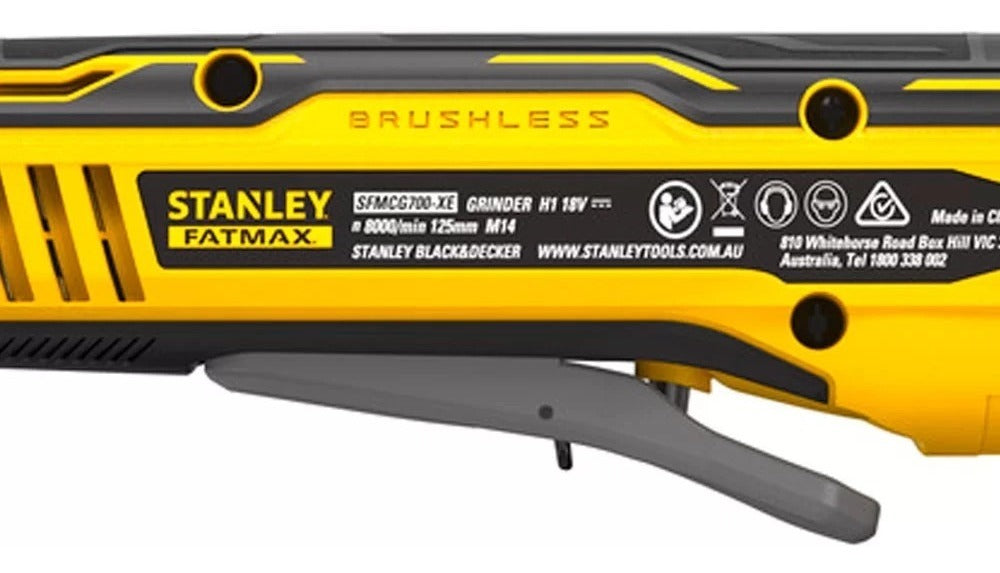 Esmerilhadeira Angular Stanley, Modelo SBG700 Ferramenta Sem Fio 20V