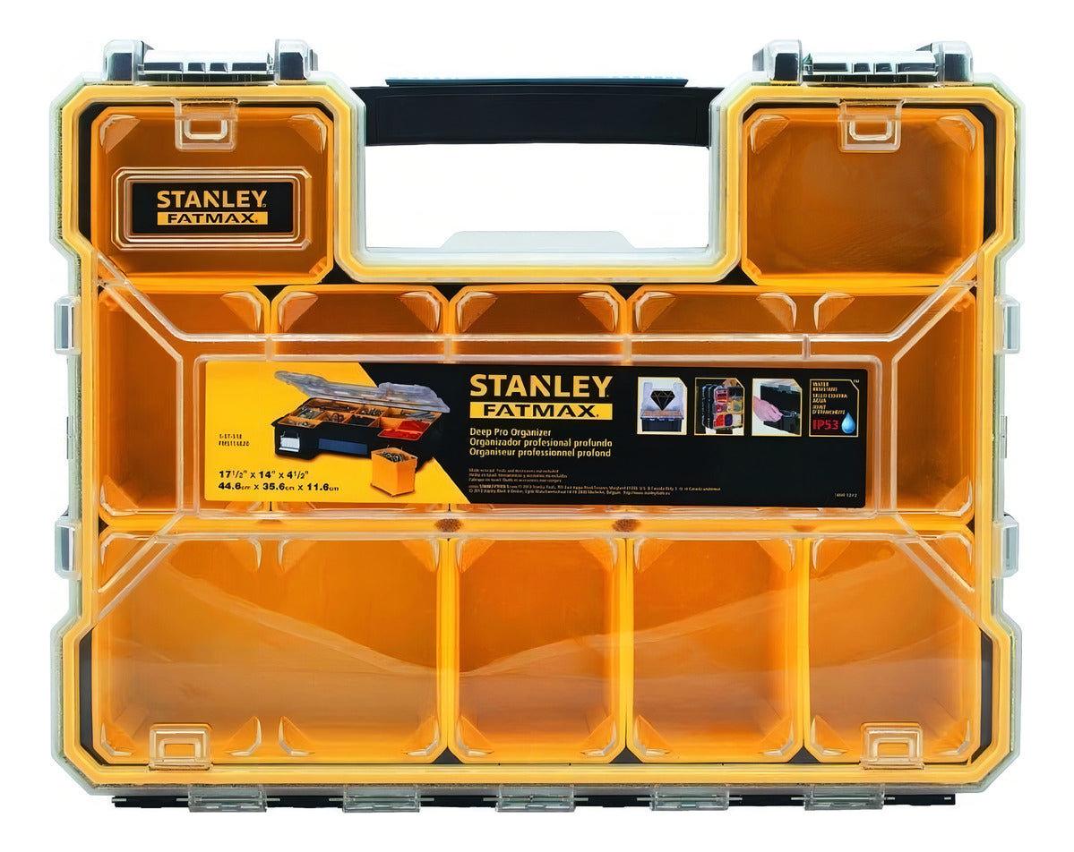 Caixa Organizadora Fatmax Stanley Modelo FMST14820 com 10 Divisórias