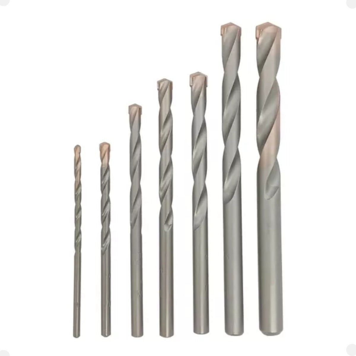 Conjunto de 7 brocas de concreto 3, 4, 5, 6, 7, 8, 10 mm Irwin 891507