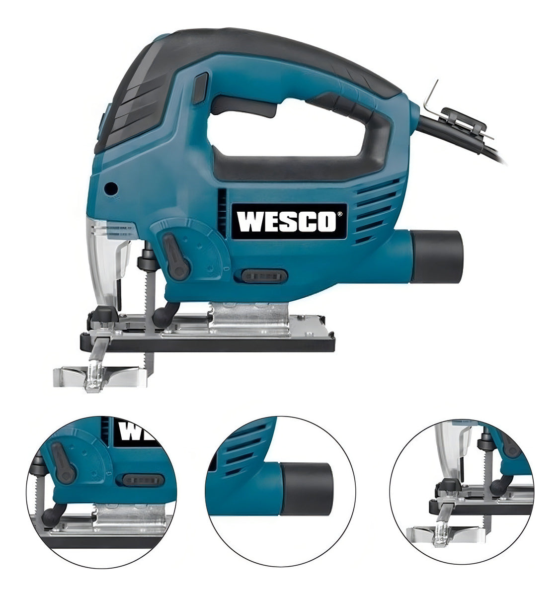 Serra tico-tico profissional Wesco WS3772 850W 220V